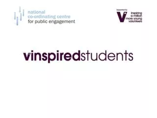 1. To inspire a shift in culture - Support universities in bringing about strategic change that embeds public engageme