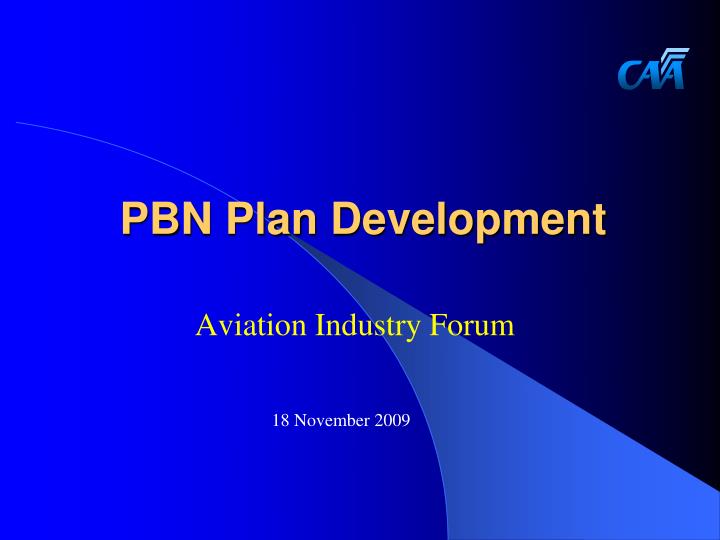 pbn plan development