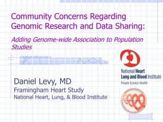 Community Concerns Regarding Genomic Research and Data Sharing: Adding Genome-wide Association to Population Studies
