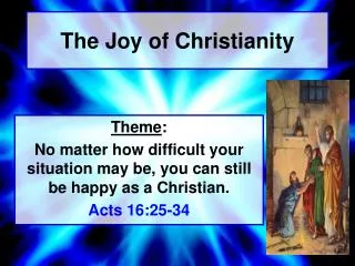 the joy of christianity
