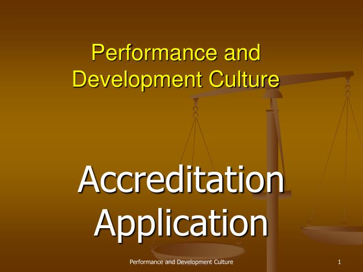 performance and development culture