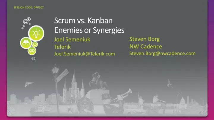 scrum vs kanban enemies or synergies