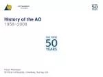 History of the AO