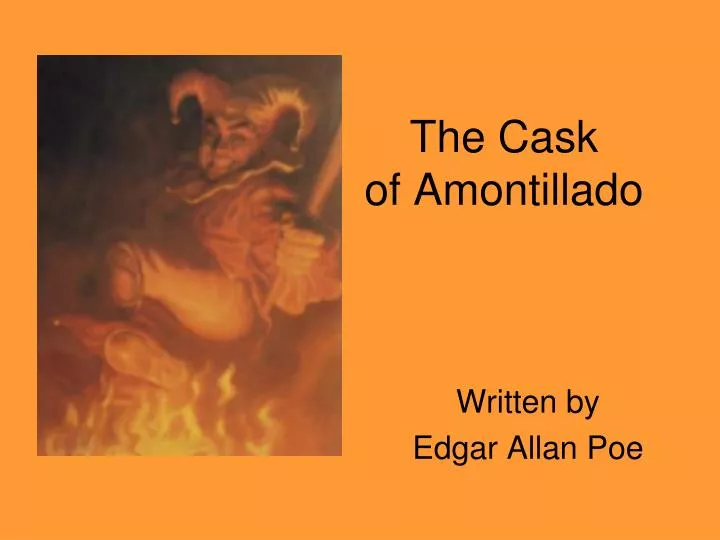 the cask of amontillado