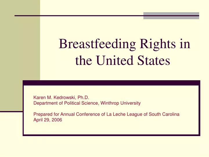 breastfeeding rights in the united states