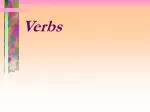 Verbs - slide 1