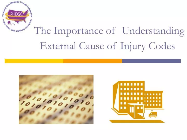 the importance of understanding external cause of injury codes