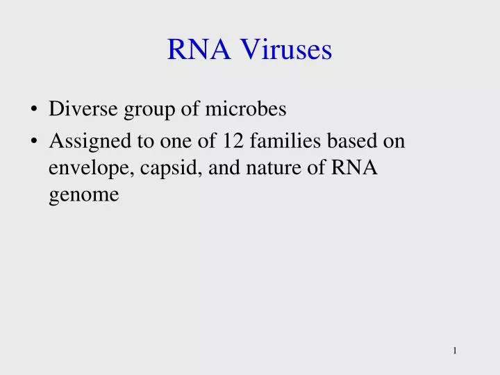 rna viruses