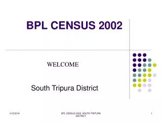 BPL CENSUS 2002
