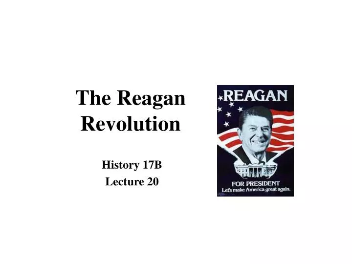 the reagan revolution
