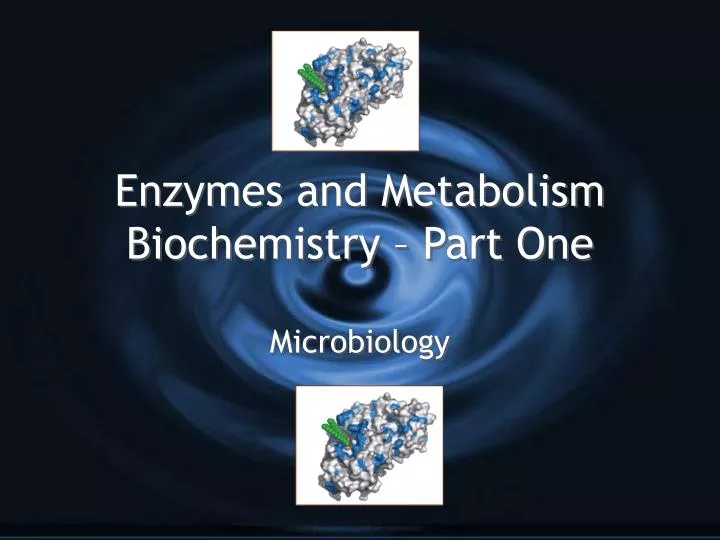 enzymes and metabolism biochemistry part one