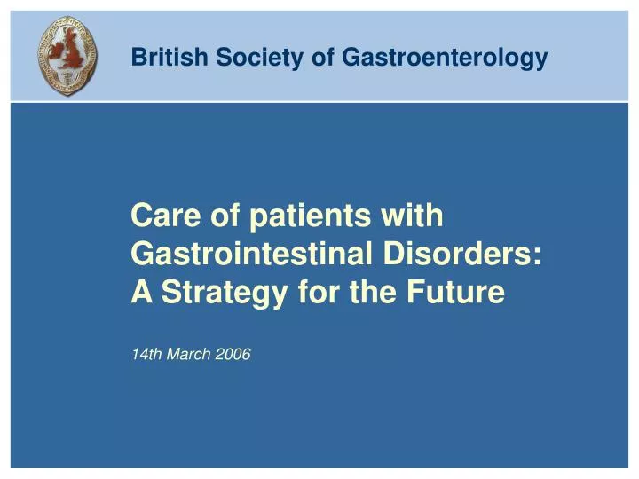 british society of gastroenterology