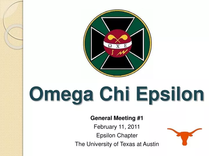 general meeting 1 february 11 2011 epsilon chapter the university of texas at austin