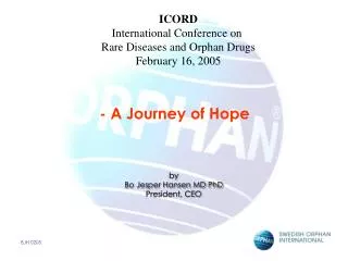 - A Journey of Hope