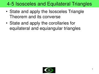 4 5 isosceles and equilateral triangles