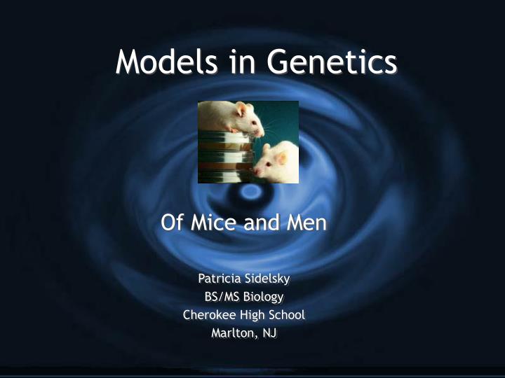 models in genetics