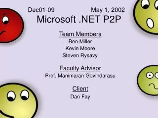 Microsoft .NET P2P
