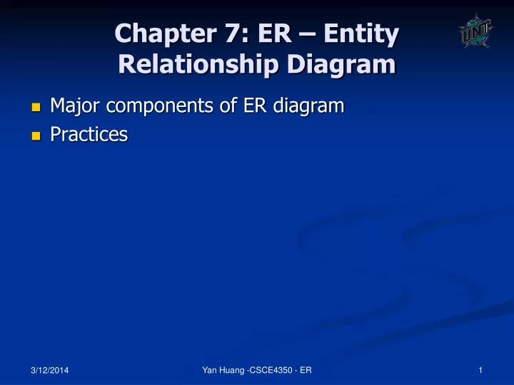 chapter 7 er entity relationship diagram