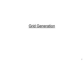 Grid Generation