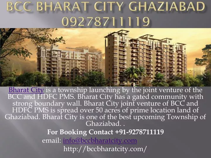 bcc bharat city ghaziabad 09278711119