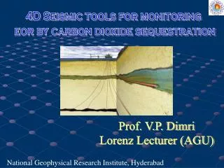 4D Seismic tools for monitoring eor by carbon dioxide sequestration