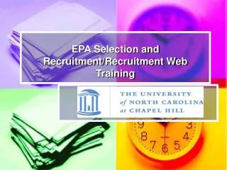 EPA Selection and Recruitment/Recruitment Web Training
