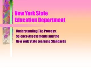 New York State Education Department