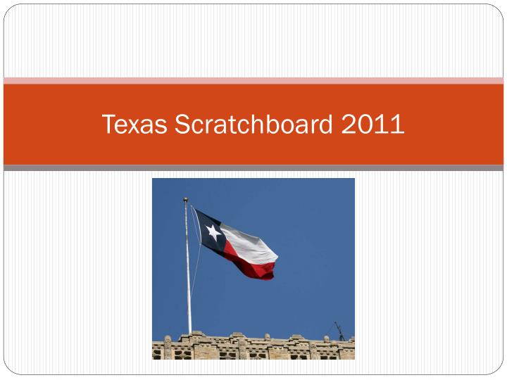 texas scratchboard 2011