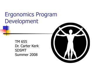 Ergonomics Program Development