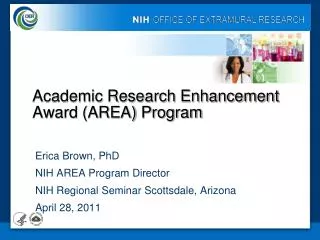 Academic Research Enhancement Award (AREA) Program