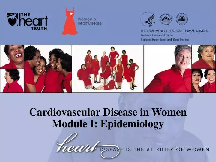 cardiovascular disease in women module i epidemiology