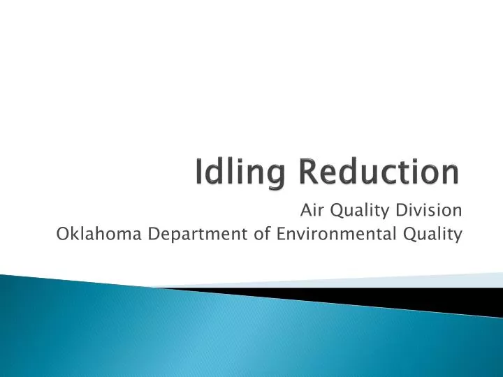 idling reduction