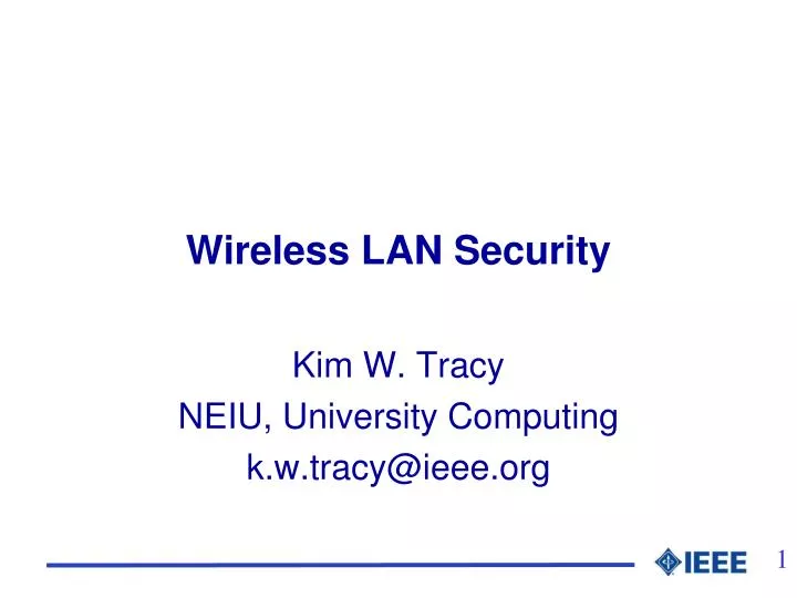 wireless lan security
