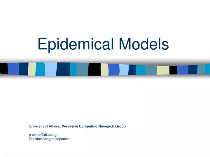 epidemical models