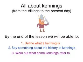All about kennings