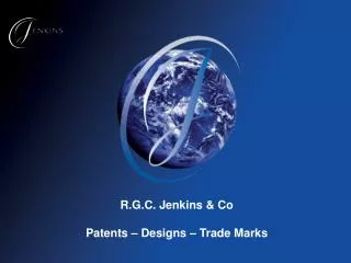 R.G.C. Jenkins &amp; Co Patents – Designs – Trade Marks