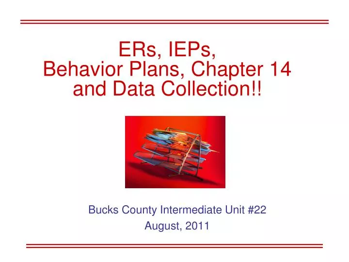 ers ieps behavior plans chapter 14 and data collection