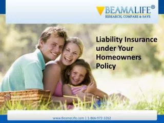 Liability Insurance under Your Homeowners Policy