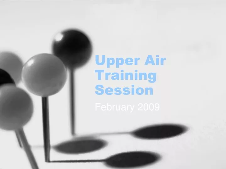 upper air training session