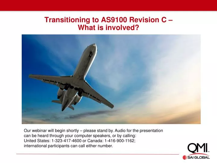 transitioning to as9100 revision c what is involved