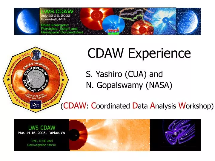 cdaw experience