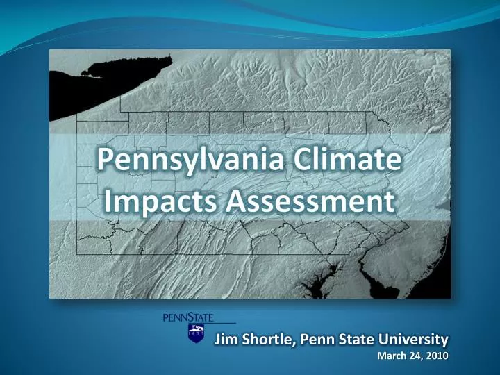 pennsylvania climate impacts assessment