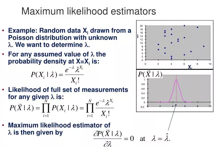 maximum likelihood estimators