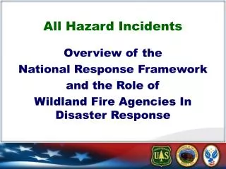 All Hazard Incidents
