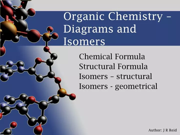 organic chemistry diagrams and isomers