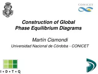 Construction of Global Phase Equilibrium Diagrams