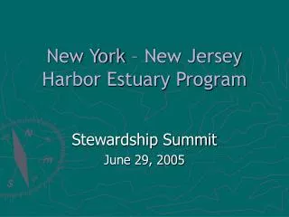 New York – New Jersey Harbor Estuary Program