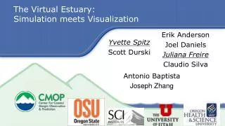 The Virtual Estuary: Simulation meets Visualization