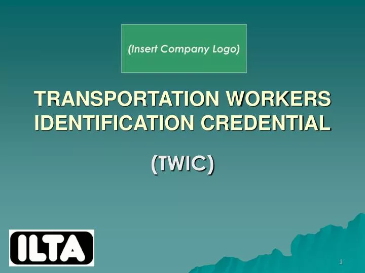 transportation workers identification credential