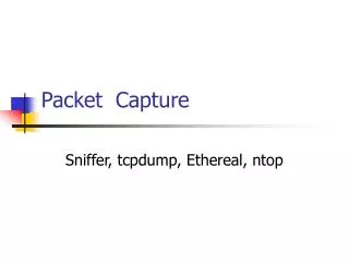 Packet Capture